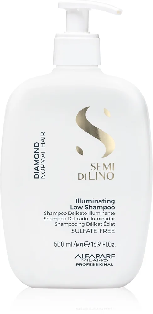 Alfaparf Milano Semi di Lino Diamond Illuminating kirkastava shampoo normaaleille hiuksille 500 ml