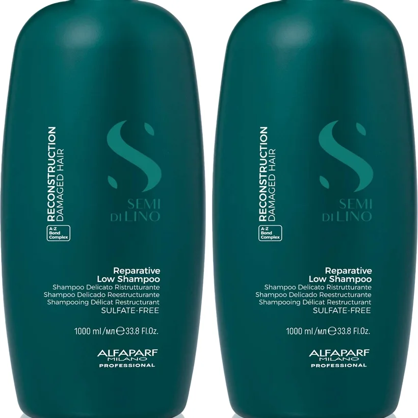 Alfaparf Milano Semi di Lino Reconstruction Shampoo duo Kit setti vaurioituneille hiuksille