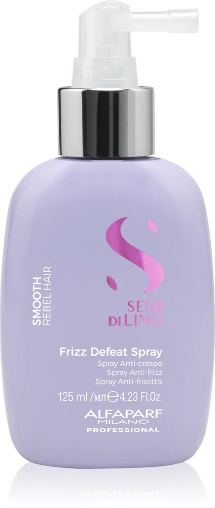 Alfaparf Milano Semi di Lino Smooth Frizz Defeat Spray silottava suihke kurittomille hiuksille 125 ml