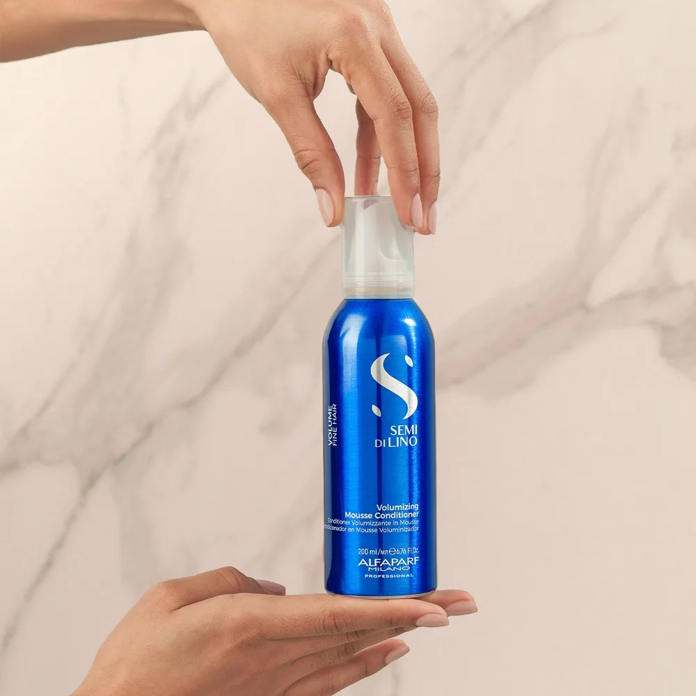 Alfaparf Milano Semi Di Lino Volumizing vaahtohoitoaine volyymia lisäävä 200 ml