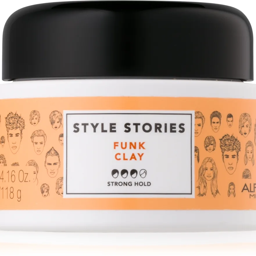 Alfaparf Milano Style Stories The Range Paste mattapinnan antava tahna vahva pito Funk Clay 100 ml