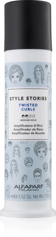 Alfaparf Milano Style Stories The Range Texturizing kiharoita korostava muotoiluvoide keskivahva pito Twisted Curls 100 ml