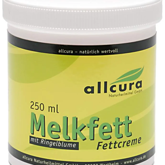 Melkfett 250 ml Creme Mit Ringelblumen Ohne Vaseline - Zur Hautpflege