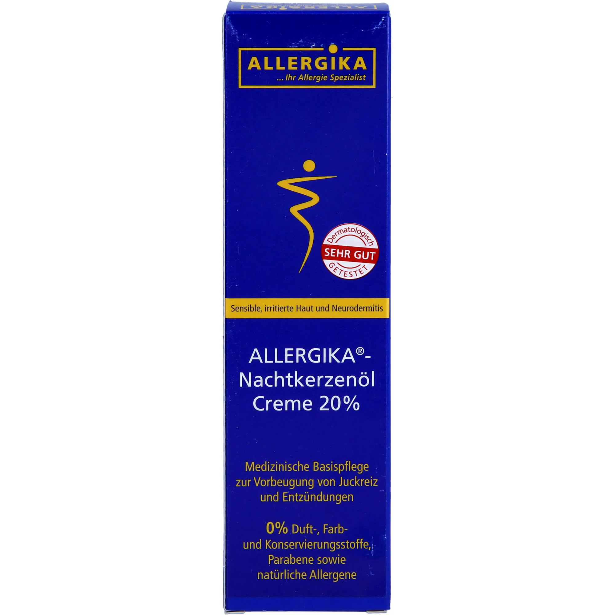 ALLERGIKA Nachtkerzenölcreme 20%, 100 ml Creme