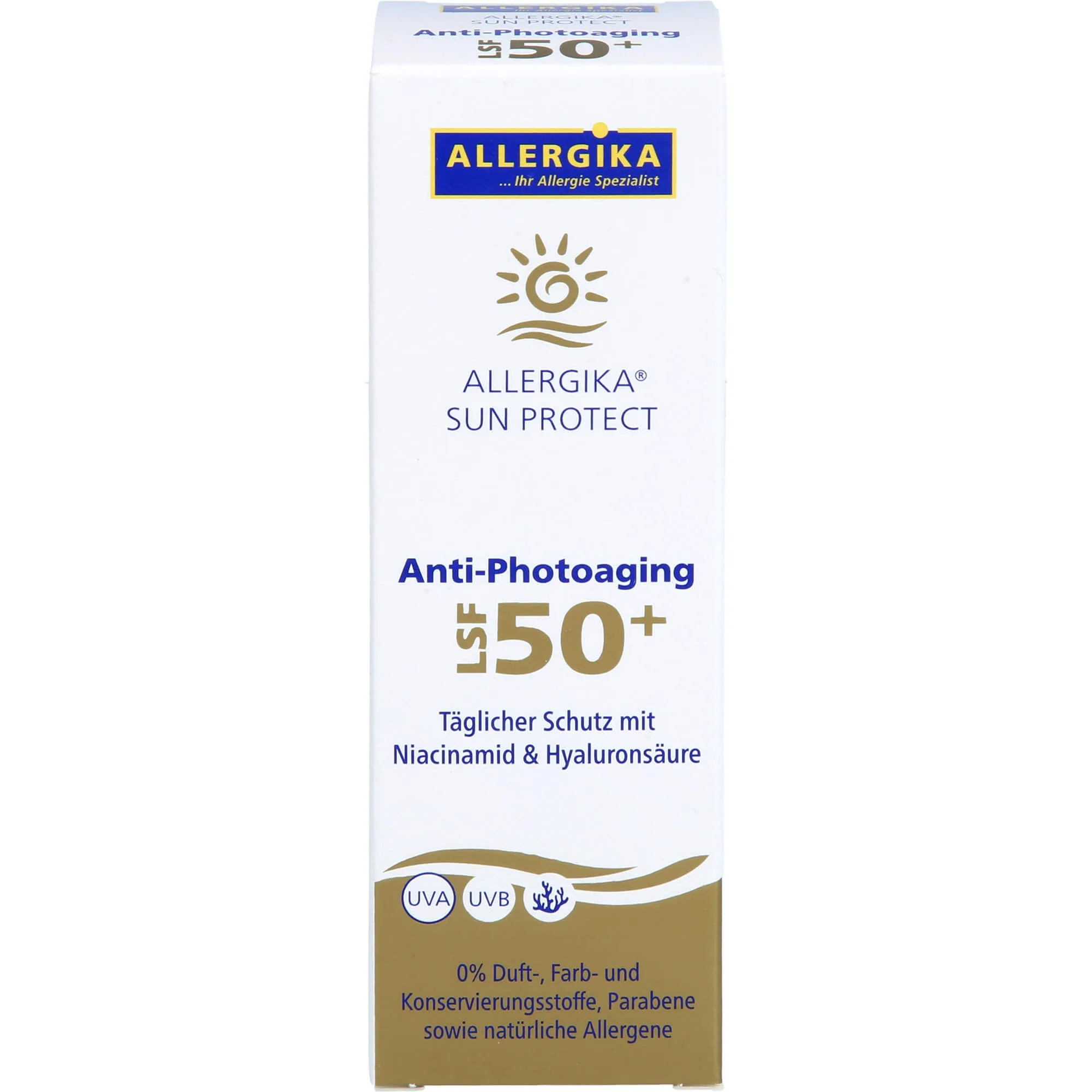 Allergika Sun Anti-Photoaging Creme LSF 50+