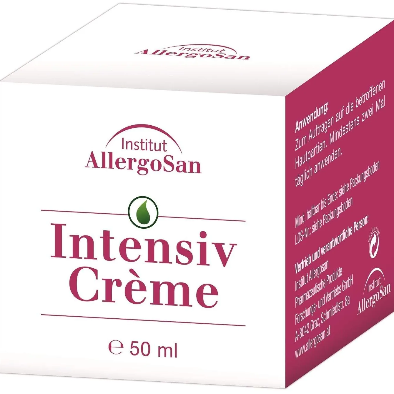 Allergosan Intensiv Creme 50 ml - Zur Hautpflege