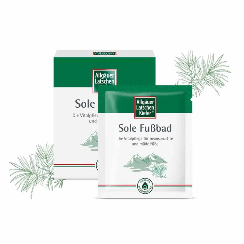 Allgäuer Latschenkiefer Sole Fußbad