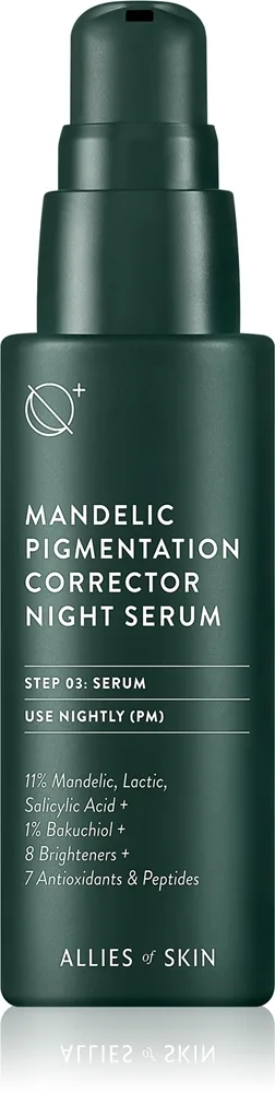 Allies of Skin Mandelic Nattserum för jämn hudton 30 ml