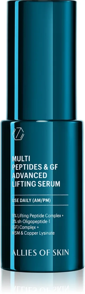 ALLIES OF SKIN Multi Peptides & GF Advanced Lifting Serum Seerumi