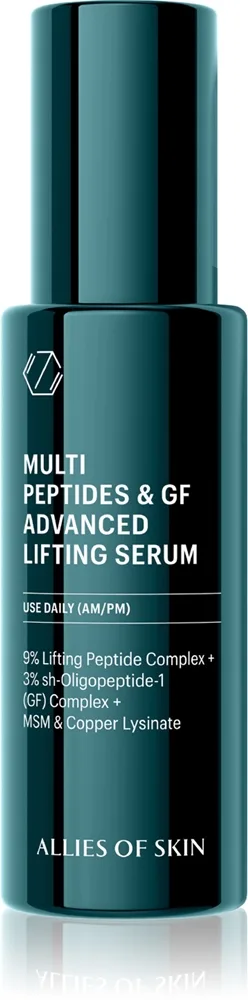 ALLIES OF SKIN Multi Peptides & Growth Factor Advanced Lifting Serum Serum