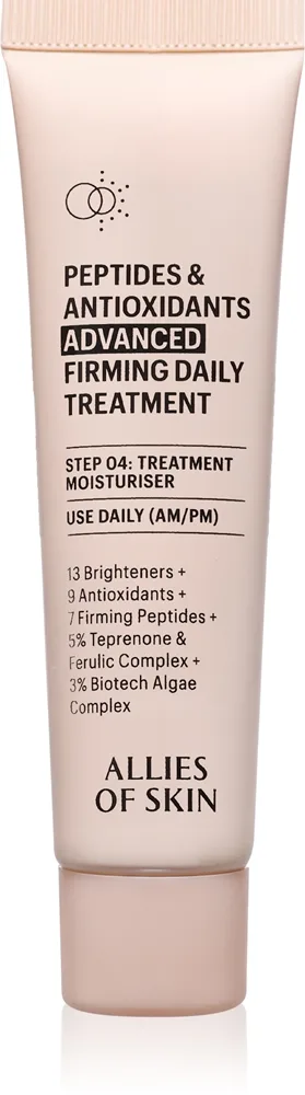 Allies of Skin Peptides & Antioxidants Advanced Intensivt åtstramande dag- och nattkräm För återfuktad och åtstramad hud 12 ml