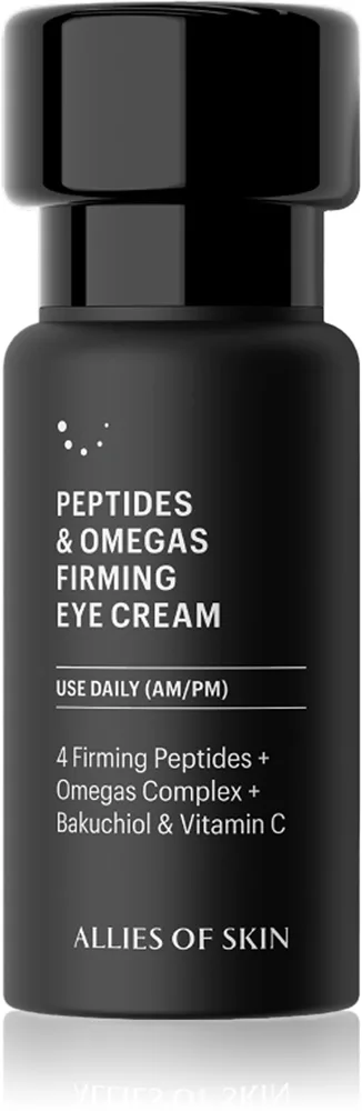Allies of Skin Peptides & Omegas Opstrammende øjencreme 15 ml