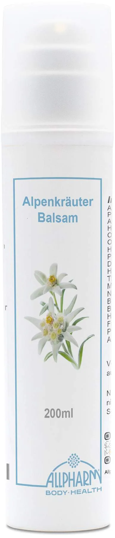 Alpenkräuter Balsam 200 ml Balsam - Zur Hautpflege