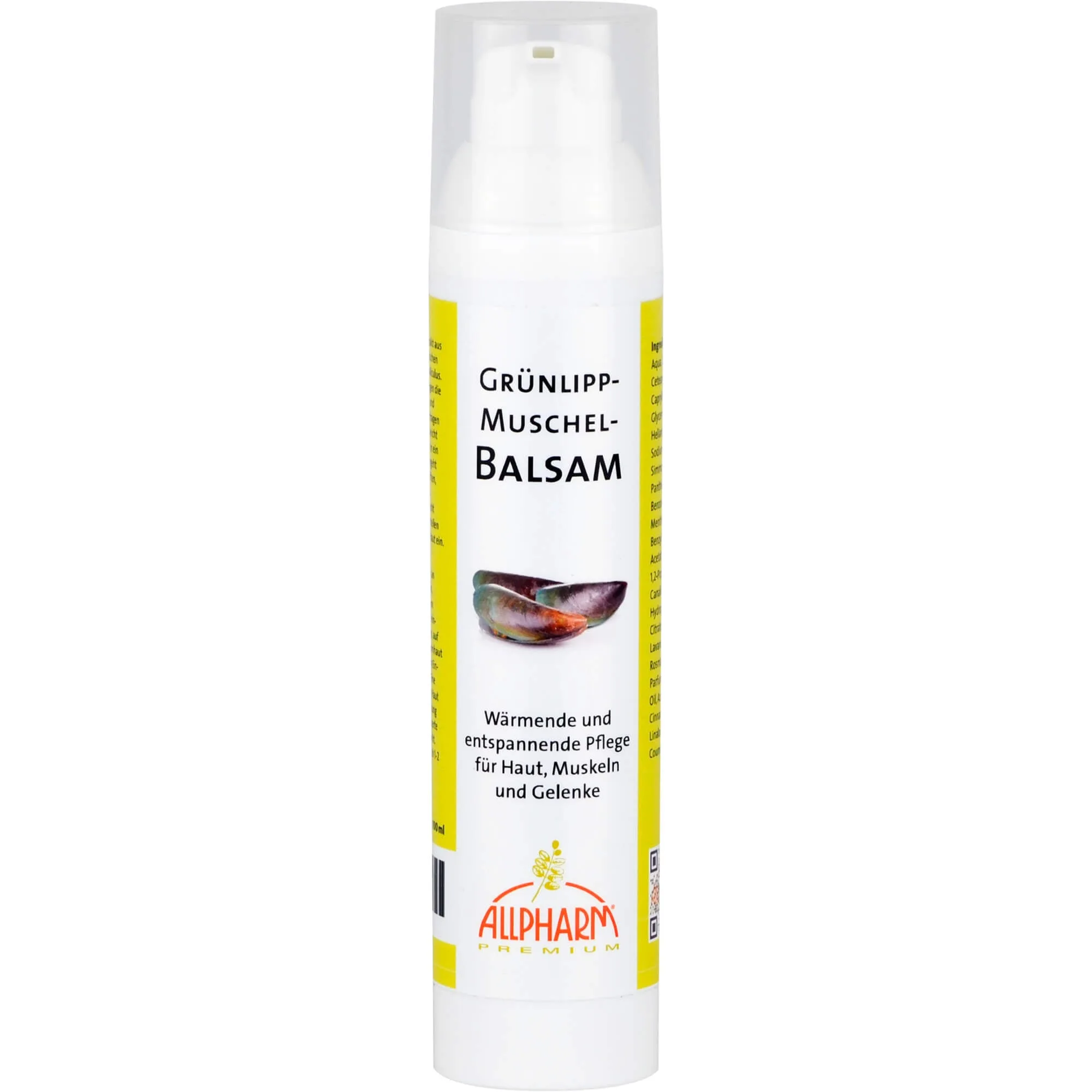 ALLPHARM Grünlippmuschel-Balsam, 100 ml Creme