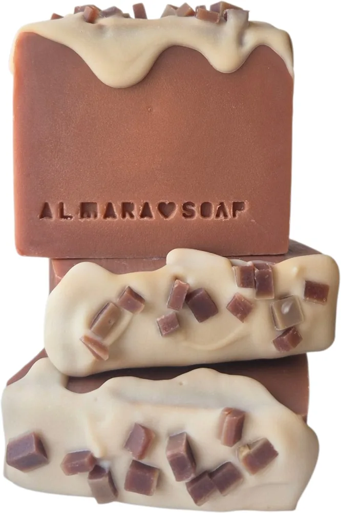 Almara Soap Caramel Cupcake käsintehty saippua 100 g