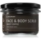 Almara Soap Face & Body Scrub Sockerskrubb för kropp och ansikte Arom Sweet Coffee 110 g