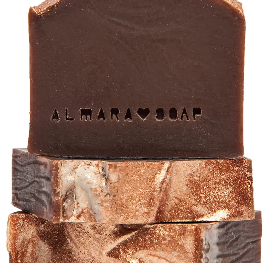 Almara Soap Fancy Gold Chocolate käsintehty saippua 100 g