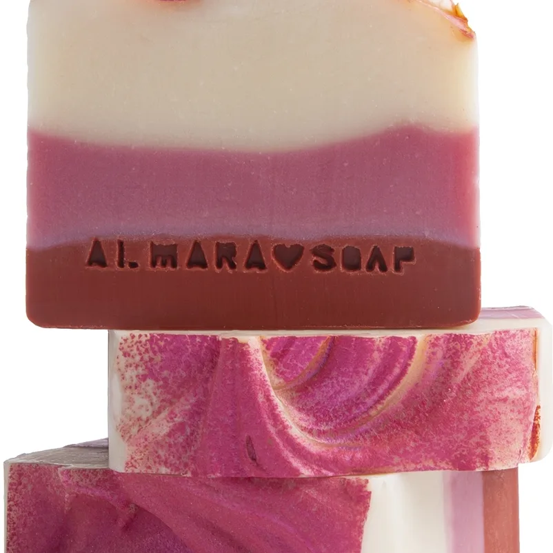 Almara Soap Fancy Juicy Raspberries käsintehty saippua 100 g