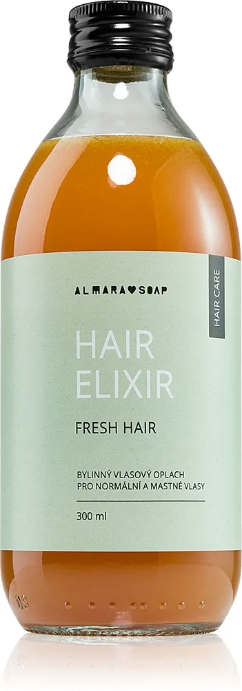 Almara Soap Hair Care Fresh Hair hiustenhoito yrteistä hennoille hiuksille 300 ml