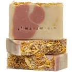 Almara Soap Natural Calendula Naturlig tvål För torr och känslig hud 90 g