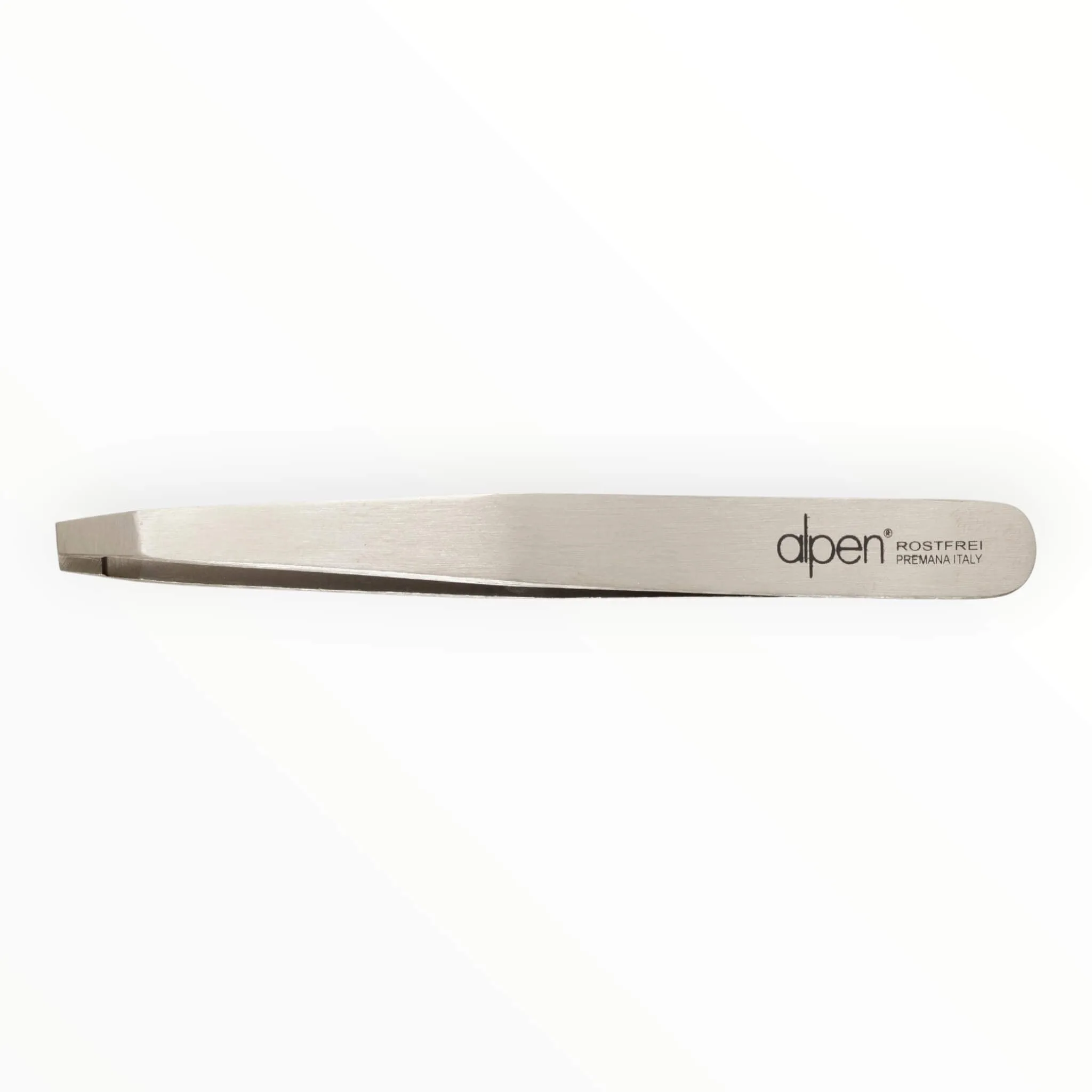 Alpen Pincet, Flad, Rustfrit Stål, 10 cm.