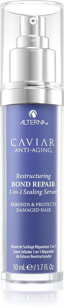 Alterna Caviar Anti-Aging Restructuring Bond Repair Återställande hårserum För skadat och ömtåligt hår 50 ml