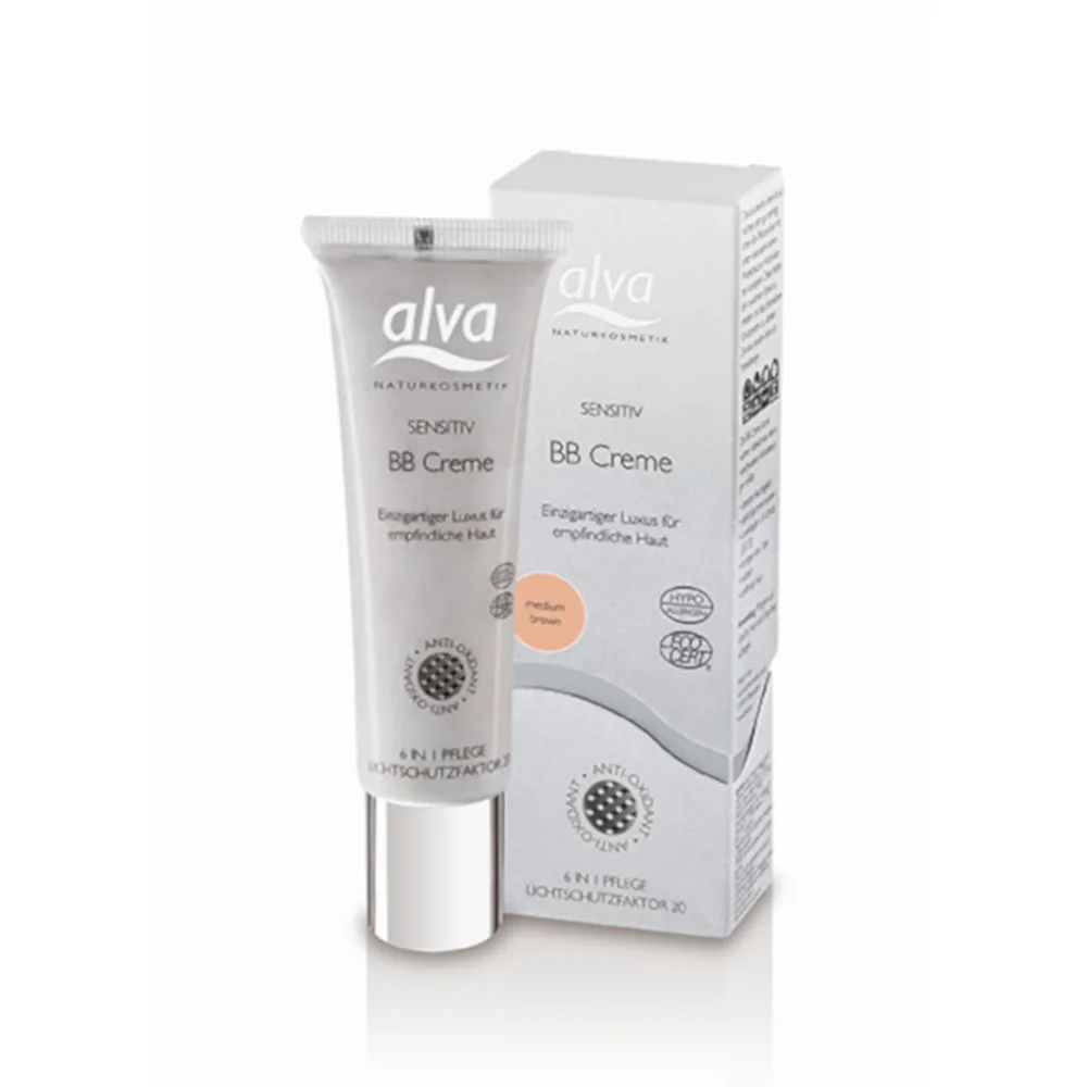 ALVA sensitiv BB Creme medium brown 30 ml Creme