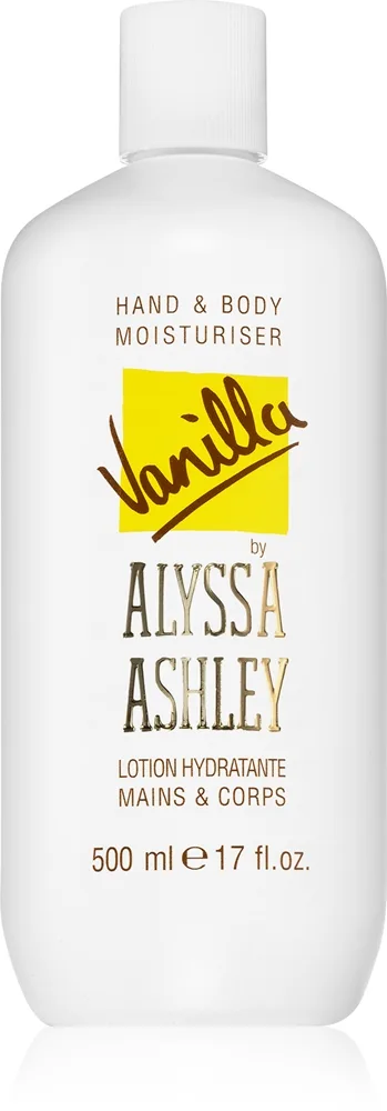 Alyssa Ashley Vanilla Hånd- og kropscreme til kvinder 500 ml