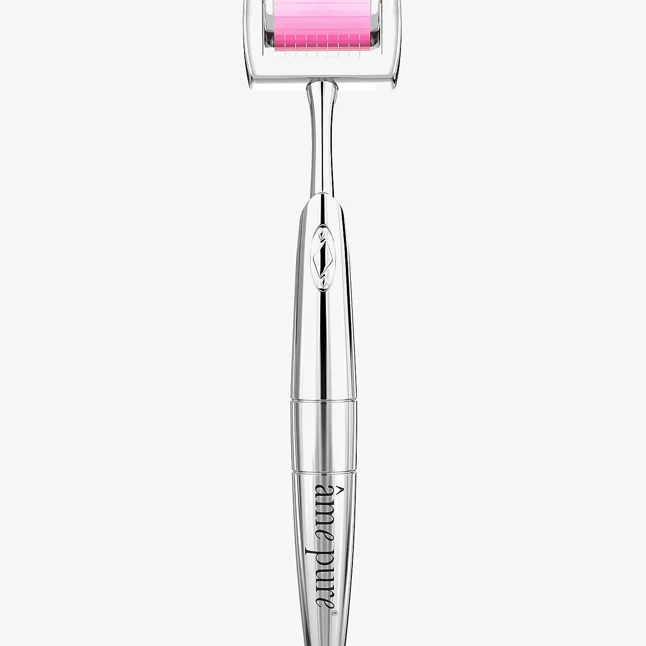 âme pure Cit Face Roller 0.5 Mm - Microneedling Derma Roller For Face - Silver - ONE SIZE