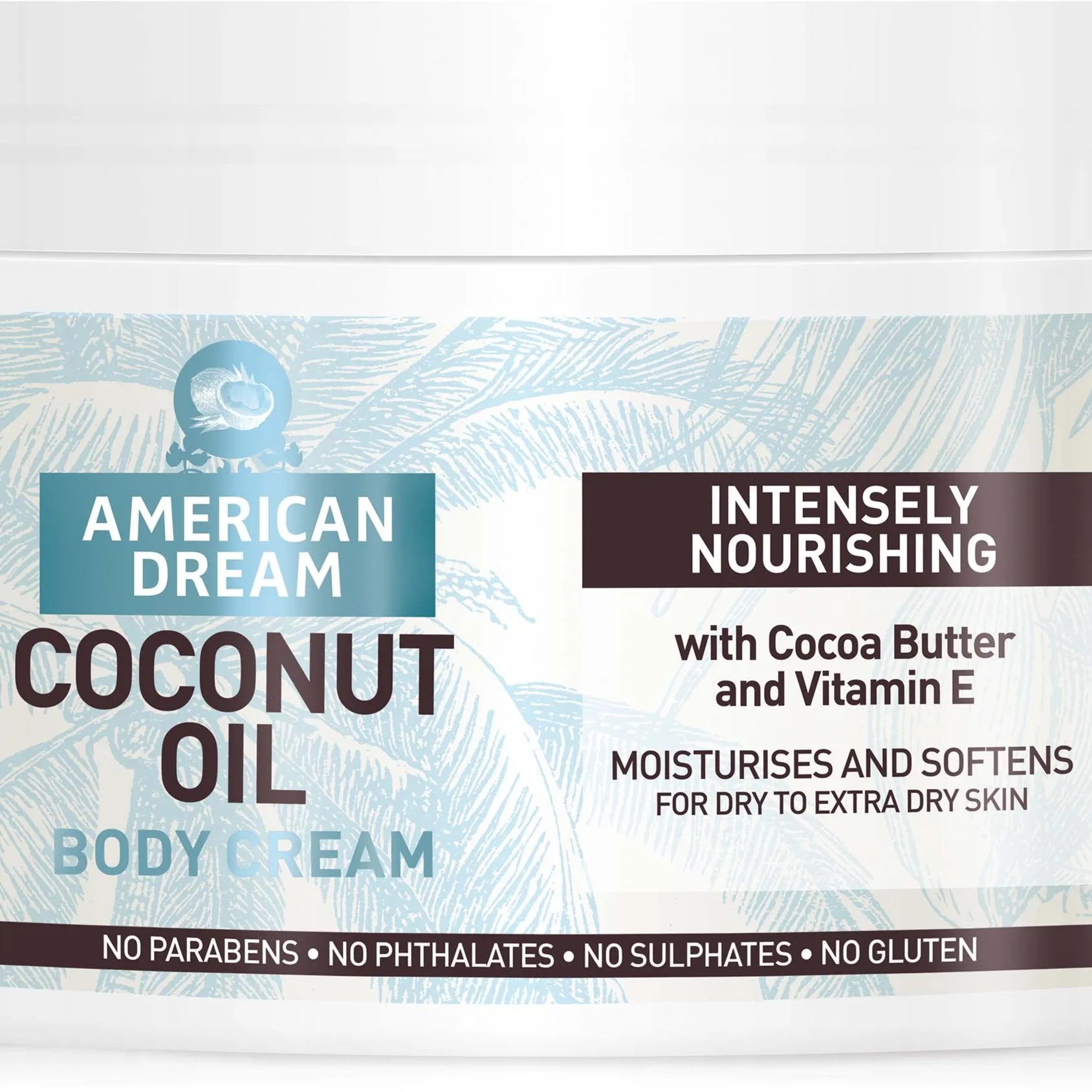 American Dream Coconut Oil Butter Cream 500 ml