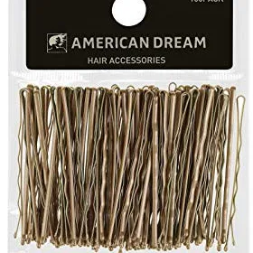 American Dream Hair Grips Pack of 100 Hair Grips Blonde