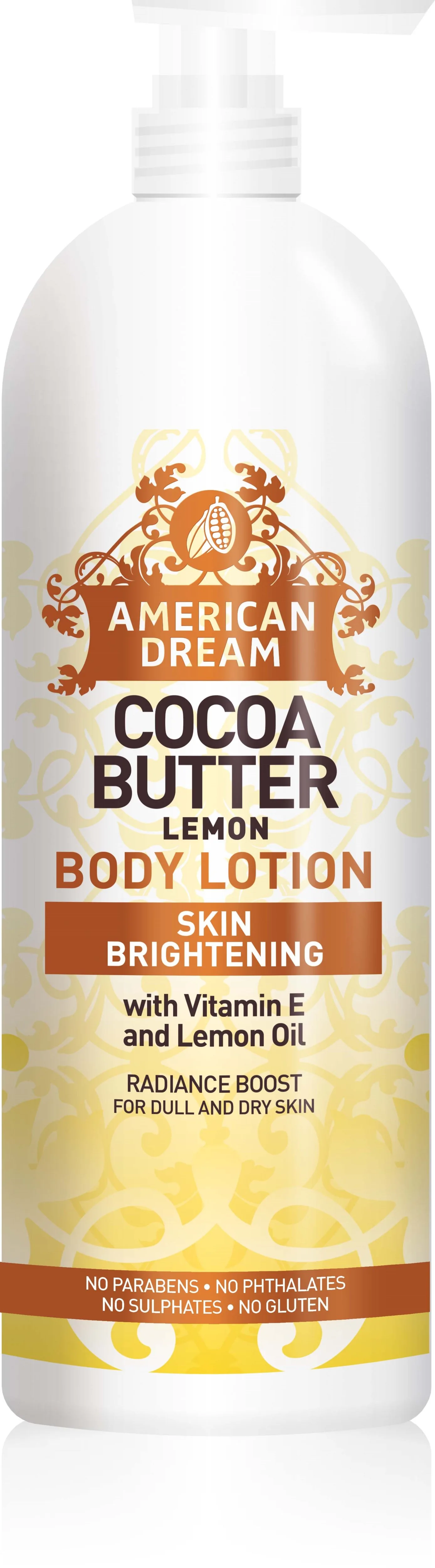 American Dream Lemon Cocoa Butter Body Lotion  750 ml