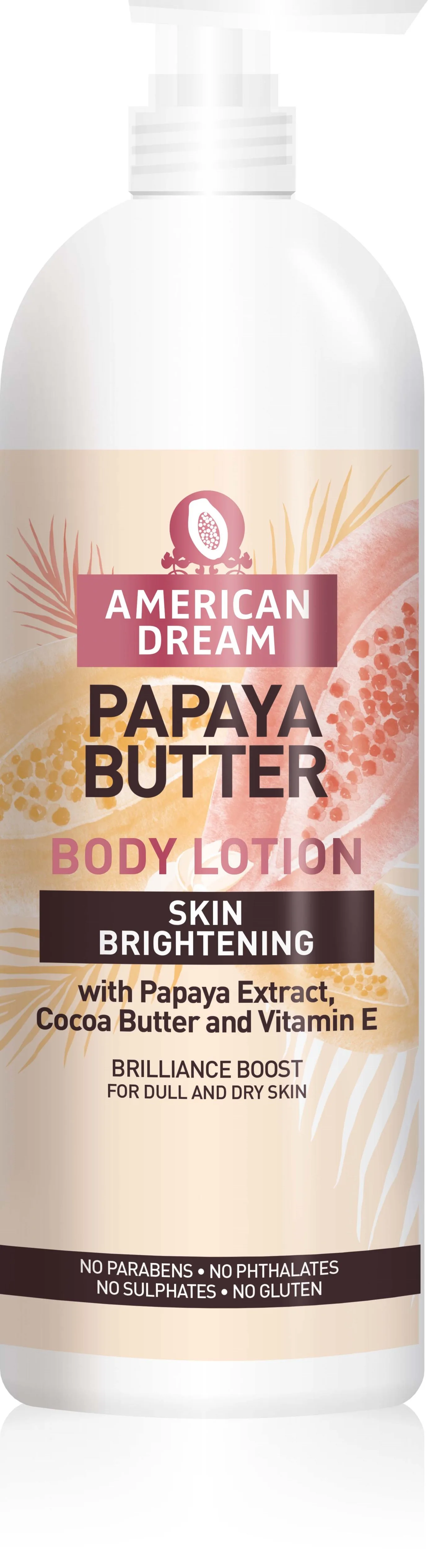 American Dream Papaya Butter Body Lotion  750 ml
