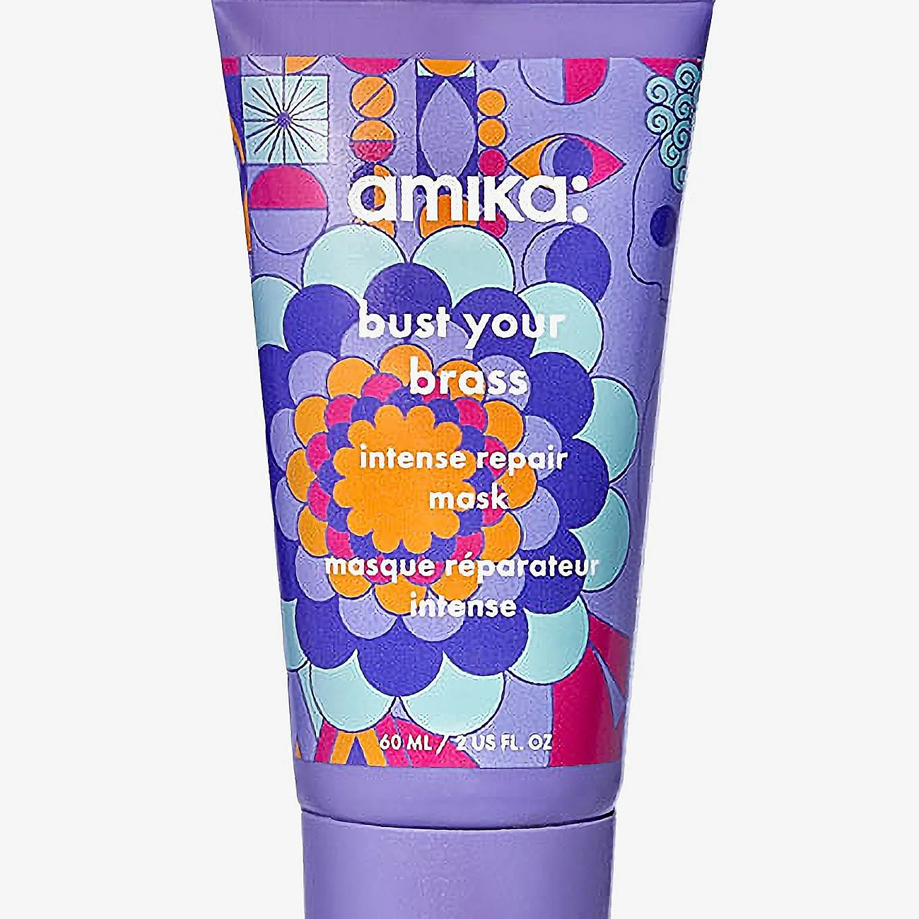 AMIKA Bust Your Brass Cool Blonde Intense Repair Mask - Nude - 60 ml