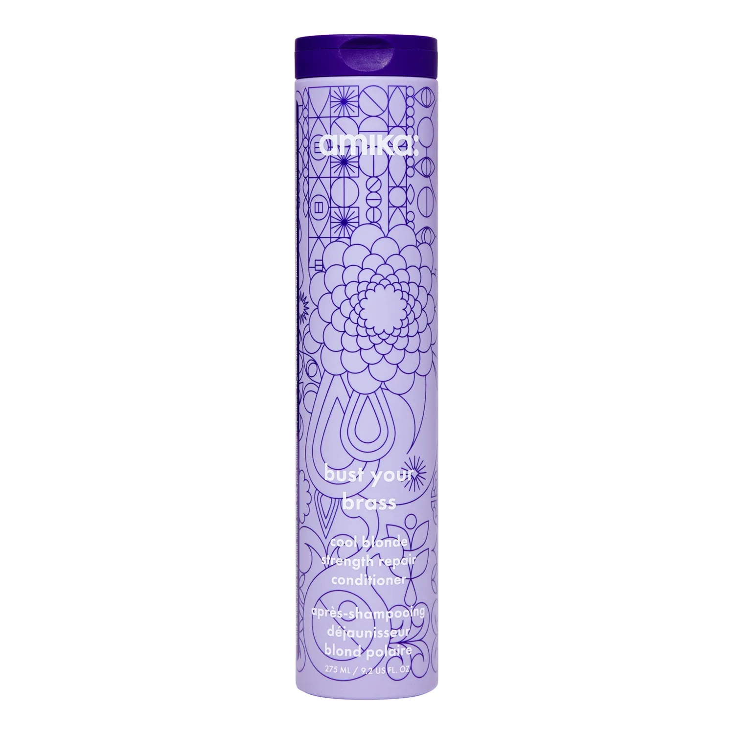 Amika Bust Your Brass Cool Blonde Repair Conditioner 275ml