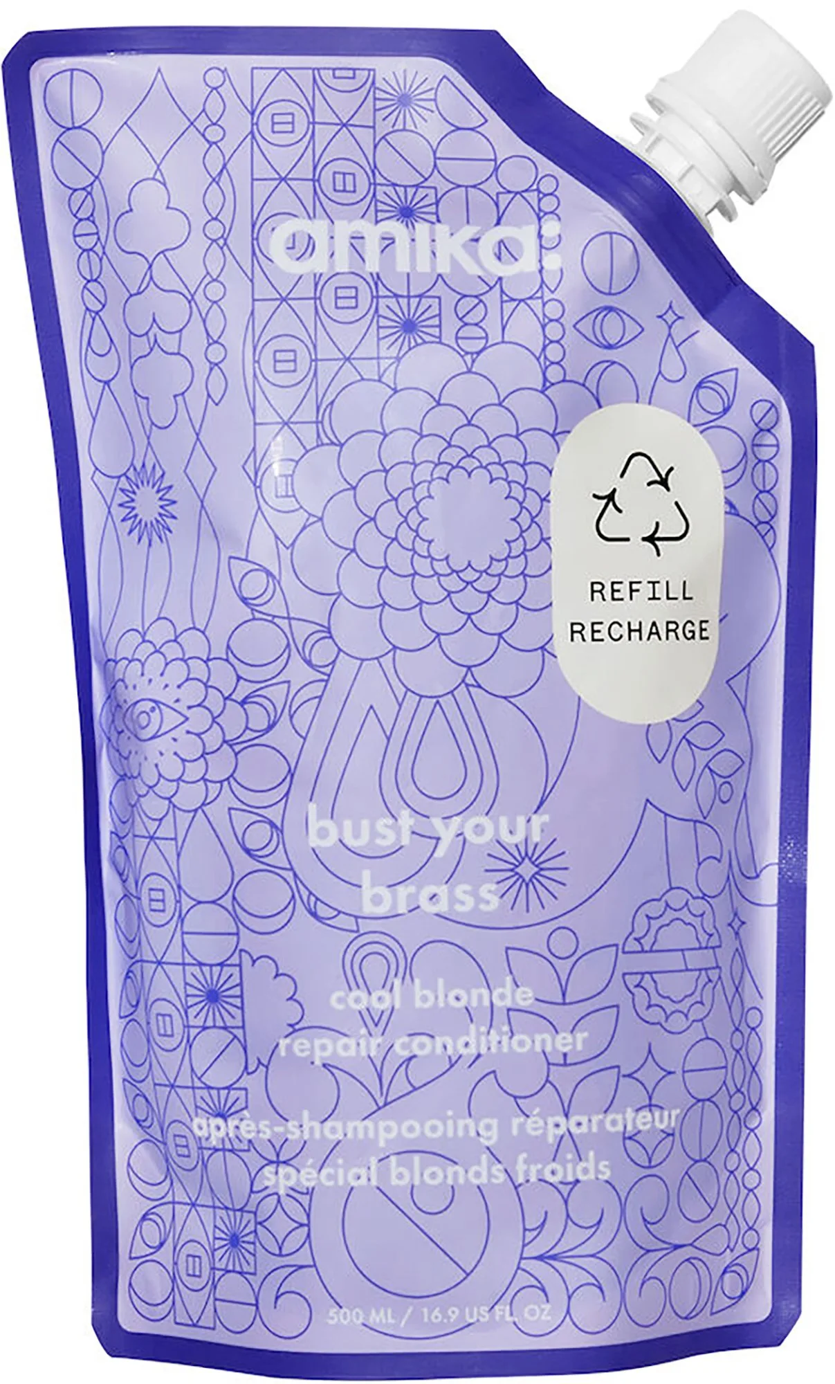 amika: Bust Your Brass Cool Blonde Repair Conditioner 500 ml