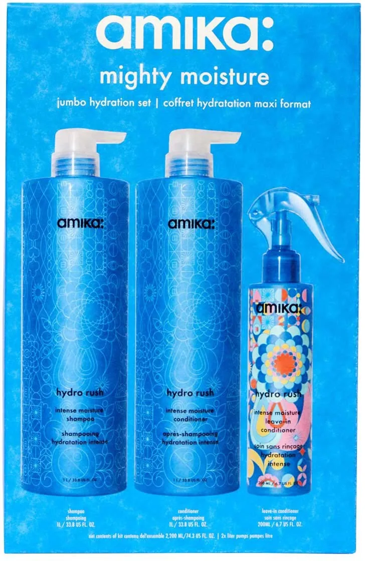 Amika Mighty Moisture Jumbo Hydration Set