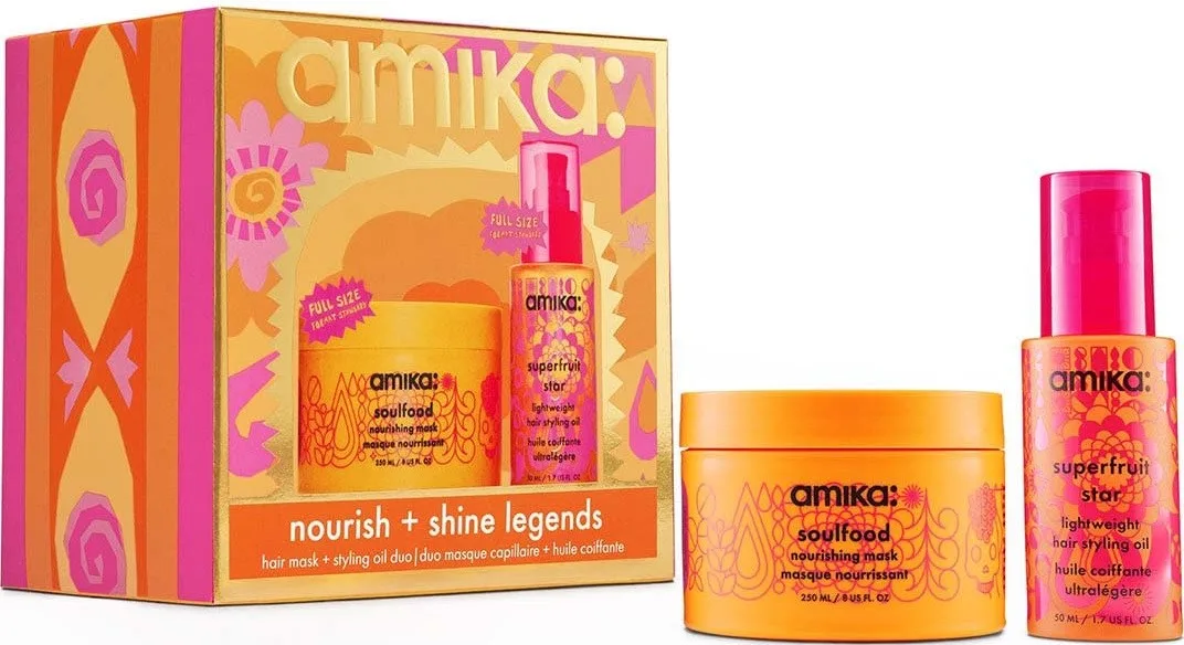 Amika Nourish+Shine Legends - Mask Set