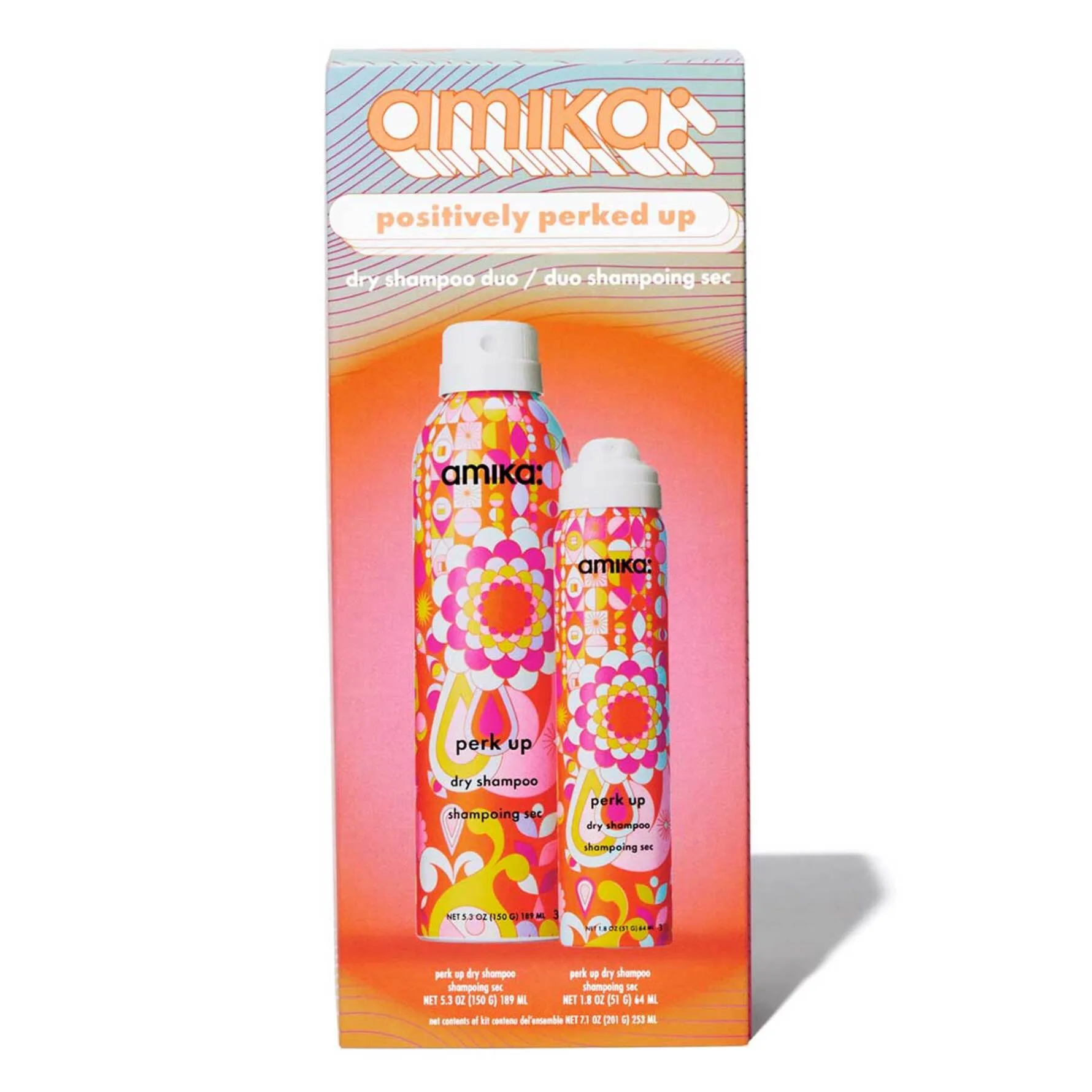 Amika Perk Up Home + Away Set Shampoo Gift Box