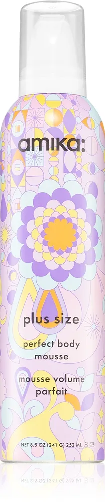 amika Plus Size Hårmousse til volumen og form 252 ml
