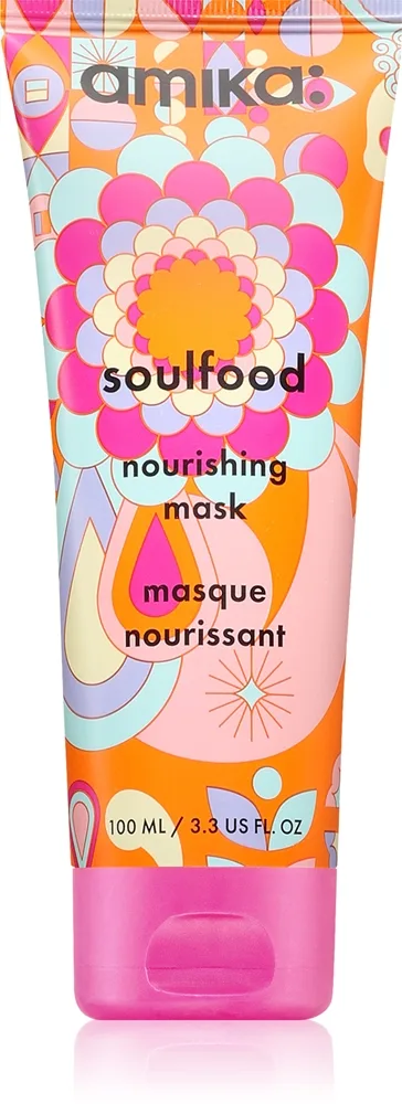 amika Soulfood hiusnaamio kosteuttava ja kiiltoa antava 100 ml