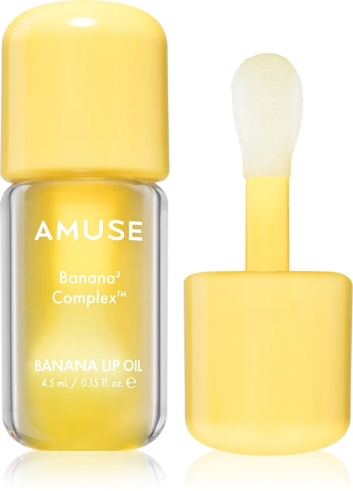 AMUSE Banana Lip Oil Bananolja för läppar Skugga 02 Banana 4.5 ml