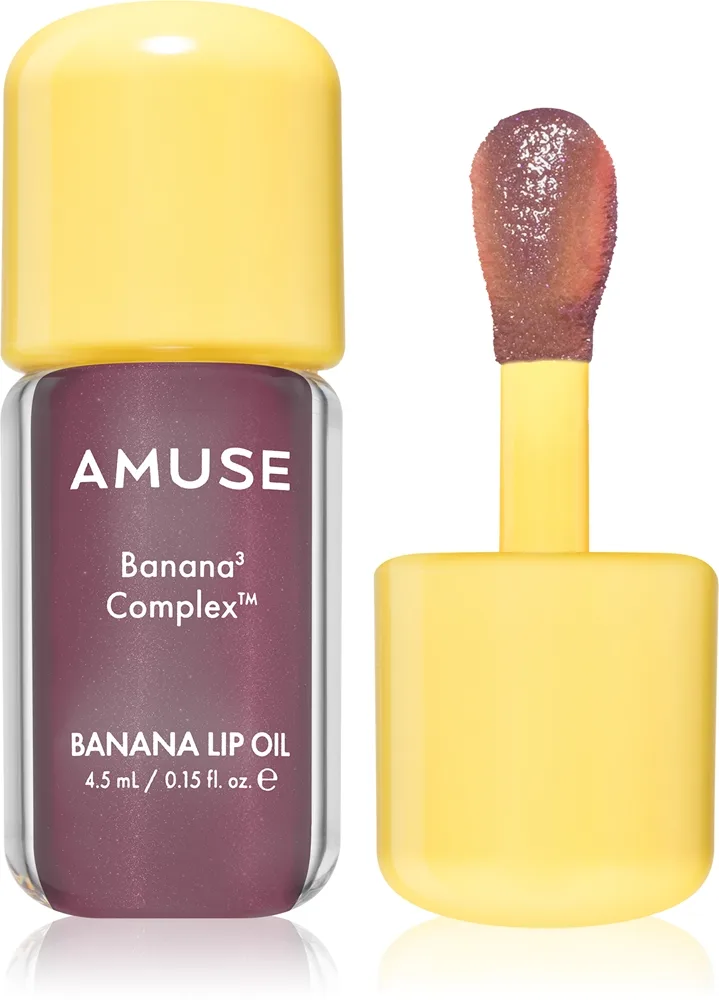AMUSE Banana Lip Oil Bananolja för läppar Skugga 06 Rose Sorbet 4.5 ml