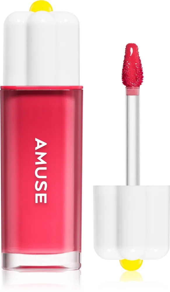 AMUSE Dew Tint Långvarig läppglans med återfuktande effekt Skugga 01 La Vie En Coral 4 g