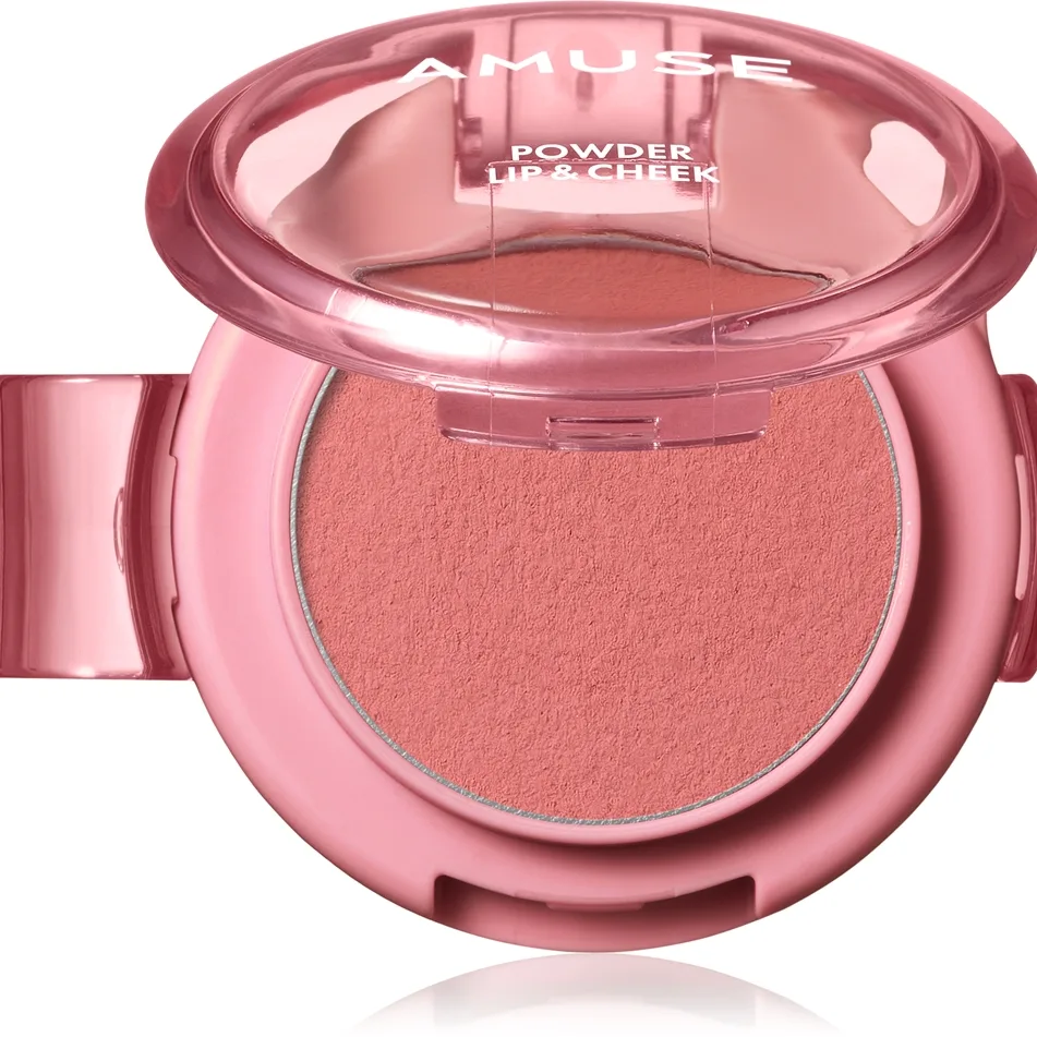 AMUSE Powder Lip & Cheek Krämpuder för läppar och kinder Skugga 03 Mocha 4 g