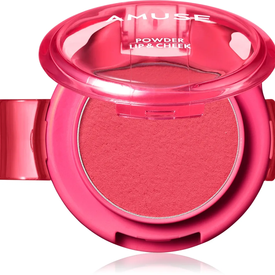 AMUSE Powder Lip & Cheek Krämpuder för läppar och kinder Skugga 10 Scoop 4 g