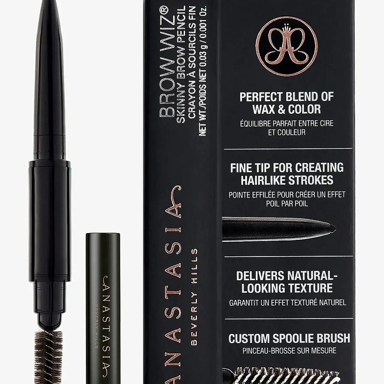 Anastasia Beverly Hills Brow Wiz - Medium Brown Deluxe - Brown - 0.03 G