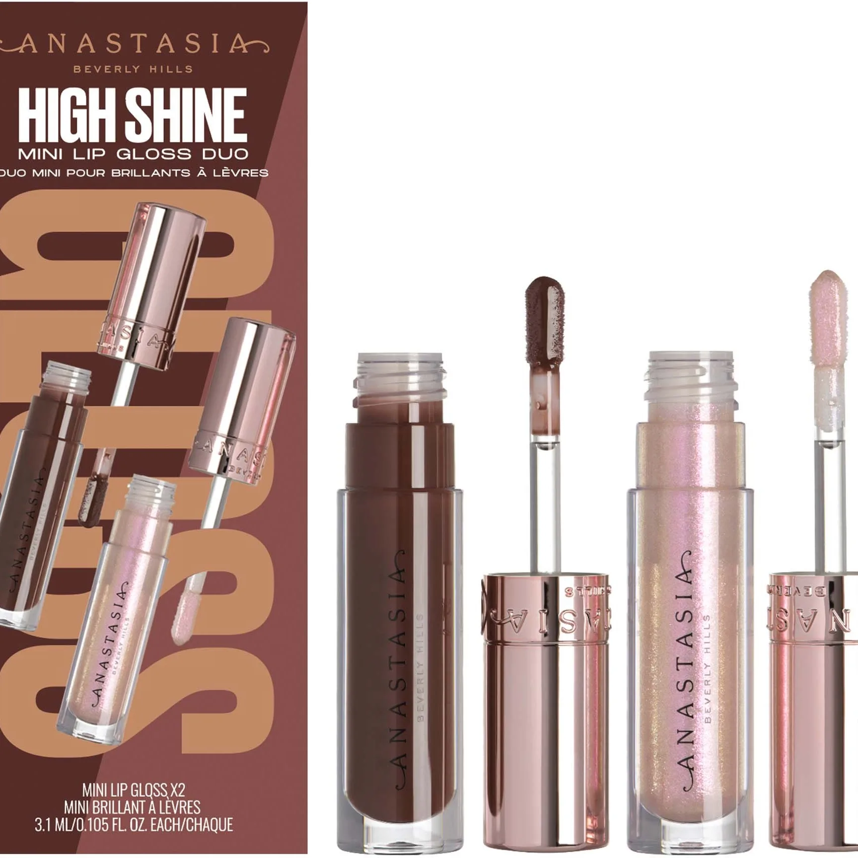 Anastasia Beverly Hills Mini Lip Gloss Duo Aura + Molten