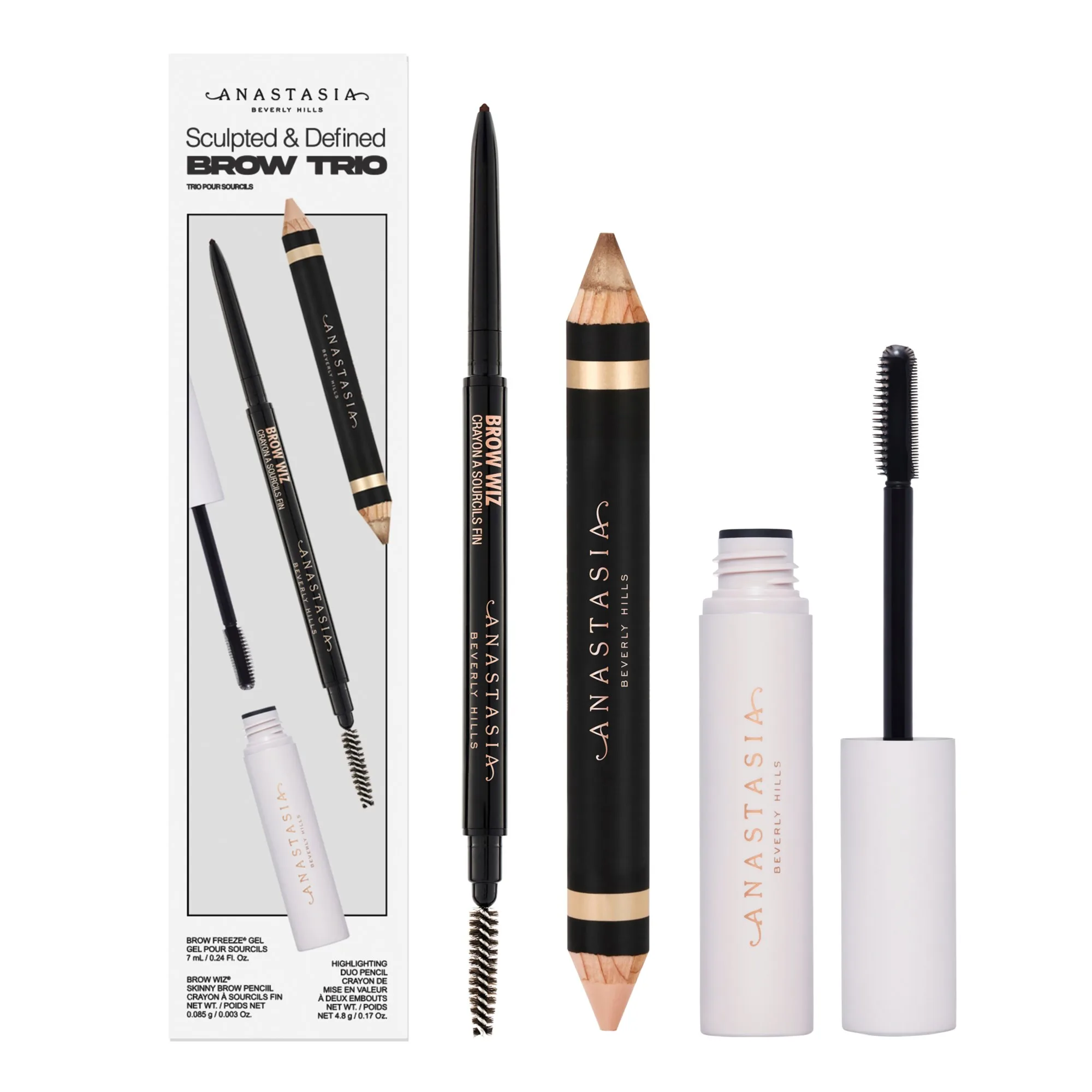 Anastasia Beverly Hills Sculpted & Defined Brow Trio - Medium Brown