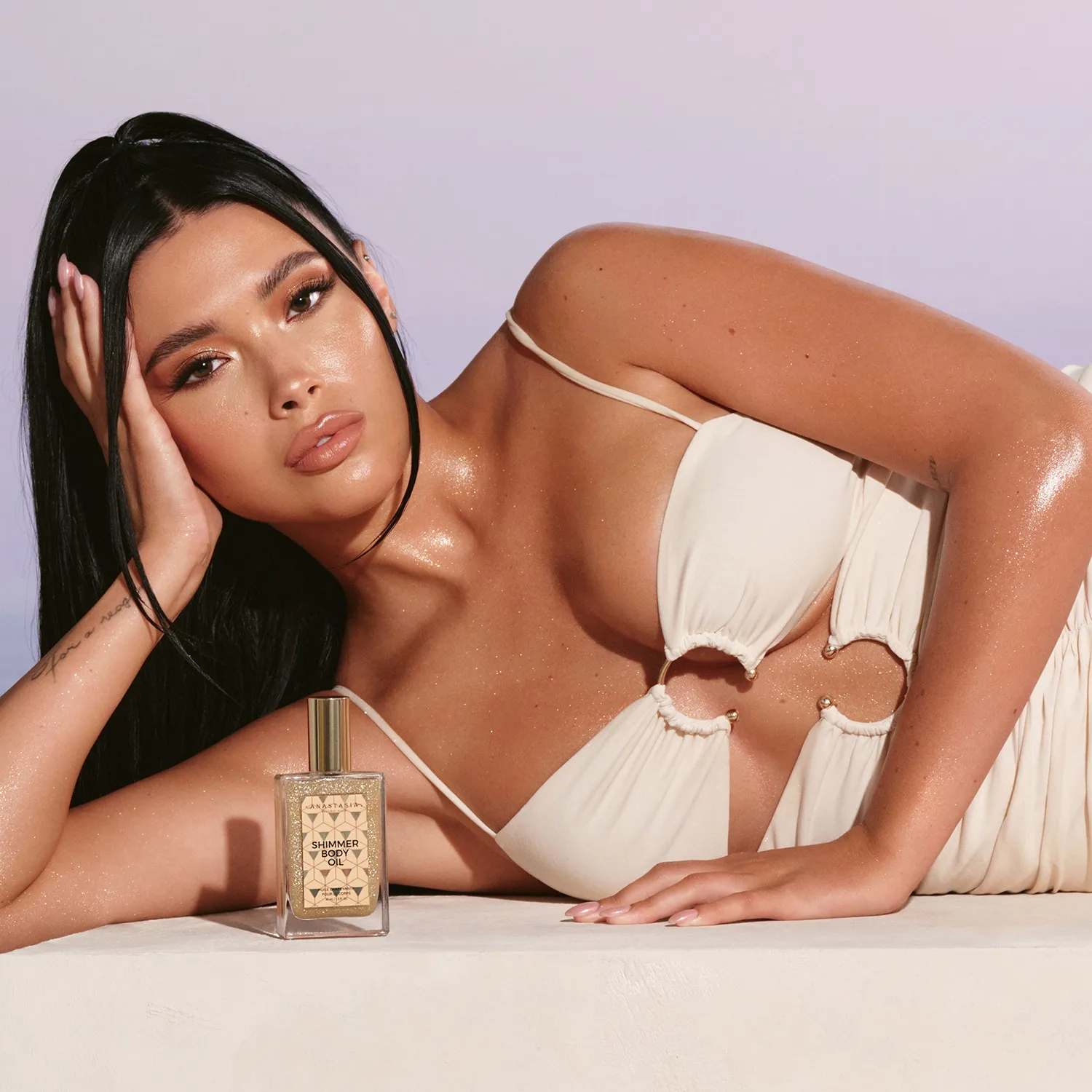 Anastasia Beverly Hills Shimmer Body Oil Gold